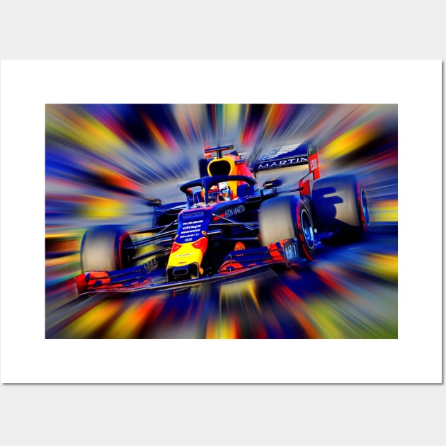 Verstappen Racing 2019 Wall Art by DeVerviers